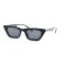 Celine сонцезахисні окуляри 12494 чорні з сірою лінзою . Photo 1