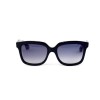 Miu Miu сонцезащитные очки 11998 чёрные с чёрной линзой 