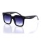 Женские сонцезащитные очки Классика 10295 коричневые с чёрной линзой . Photo 1