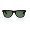 Мужские сонцезащитные очки 10848 чёрные с зелёной линзой . Photo 2