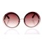 Жіночі сонцезахисні окуляри 10252 золоті з коричневою лінзою . Photo 2