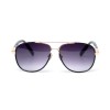 Louis Vuitton сонцезащитные очки 11553 чёрные с чёрной линзой 