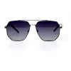 Чоловічі сонцезахисні окуляри Краплі 10912 чорні з чорною лінзою 