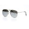 Мужские сонцезащитные очки Капли 10919 серебряные с зеркальной линзой . Photo 1
