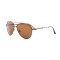 Мужские сонцезащитные очки Капли 12664 коричневые с коричневой линзой . Photo 1