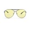 Чоловічі сонцезахисні окуляри Хамелеони 12514 чорні з жовтою лінзою . Photo 2