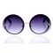 Женские сонцезащитные очки 10253 золотые с синей линзой . Photo 2