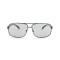 Чоловічі сонцезахисні окуляри Хамелеони 12516 чорні з прозорою лінзою . Photo 2