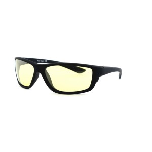 Чоловічі сонцезахисні окуляри Хамелеони 12517 чорні з жовтою лінзою 