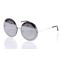 Жіночі сонцезахисні окуляри 10254 срібні з ртутною лінзою . Photo 1
