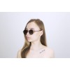 Женские сонцезащитные очки 12539 коричневые с коричневой линзой 