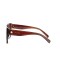 Женские сонцезащитные очки Классика 12543 коричневые с коричневой линзой . Photo 3