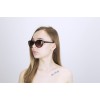 Жіночі сонцезахисні окуляри Класика 12544 коричневі з коричневою лінзою 