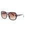 Женские сонцезащитные очки Классика 12551 коричневые с коричневой линзой . Photo 1