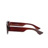 Женские сонцезащитные очки 12556 коричневые с коричневой линзой 