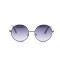 Женские сонцезащитные очки Классика 12560 чёрные с темно-синий линзой . Photo 2