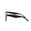 Жіночі сонцезахисні окуляри 12585 чорні з темно-бузковою лінзою 