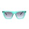 Женские сонцезащитные очки 12586 зелёные с коричневой линзой . Photo 2