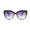Женские сонцезащитные очки 12591 чёрные с темно-сиреневой линзой . Photo 2