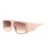 Женские сонцезащитные очки 12592 телесные с коричневой линзой . Photo 1