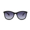Жіночі сонцезахисні окуляри Класика 12605 чорні з темно-бузковою лінзою 