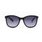 Женские сонцезащитные очки Классика 12605 чёрные с темно-сиреневой линзой . Photo 2