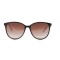 Женские сонцезащитные очки Классика 12606 чёрные с коричневой линзой . Photo 2