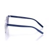 Женские сонцезащитные очки 10266 синие с фиолетовой линзой 
