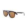 Жіночі сонцезахисні окуляри 12640 коричневі з коричневою лінзою 