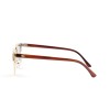 Жіночі сонцезахисні окуляри Класика 12658 коричневі з коричневою лінзою 