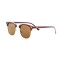 Женские сонцезащитные очки Классика 12658 коричневые с коричневой линзой . Photo 1