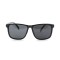 Жіночі сонцезахисні окуляри 12659 чорні з чорною лінзою . Photo 2