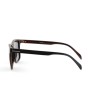 Жіночі сонцезахисні окуляри 12659 чорні з чорною лінзою 