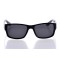 Чоловічі сонцезахисні окуляри 10474 чорні з чорною лінзою . Photo 2