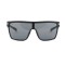Мужские сонцезащитные очки Классика 12523 чёрные с чёрной линзой . Photo 2