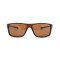 Мужские сонцезащитные очки Классика 12524 темно-коричневые с коричневой линзой . Photo 2