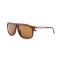 Чоловічі сонцезахисні окуляри Класика 12619 коричневі з коричневою лінзою . Photo 1