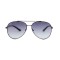 Чоловічі сонцезахисні окуляри Класика 12627 чорні з темно-бузковою лінзою . Photo 2