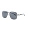 Чоловічі сонцезахисні окуляри Класика 12634 чорні з чорною лінзою . Photo 1
