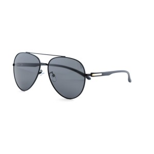 Чоловічі сонцезахисні окуляри Класика 12635 чорні з чорною лінзою 