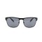 Мужские сонцезащитные очки Классика 12637 чёрные с чёрной линзой . Photo 2