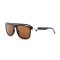 Чоловічі сонцезахисні окуляри Класика 12662 коричневі з коричневою лінзою . Photo 1