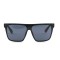 Мужские сонцезащитные очки 12703 чёрные с чёрной линзой . Photo 2