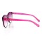 Женские сонцезащитные очки 10487 розовые с розовой линзой . Photo 3