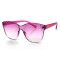 Женские сонцезащитные очки 10487 розовые с розовой линзой . Photo 1