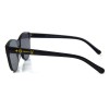Жіночі сонцезахисні окуляри 10490 чорні з чорною лінзою 