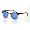 Ray Ban Clubmasters сонцезахисні окуляри 9285 янтарні з синьою лінзою 