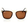 Ray Ban Clubmasters сонцезахисні окуляри 9340 золоті з коричневою лінзою 