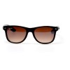 Ray Ban Wayfarer сонцезахисні окуляри 10714 коричневі з коричневою лінзою 