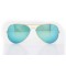 Ray Ban Original сонцезахисні окуляри 9111 золоті з синьою лінзою . Photo 3
